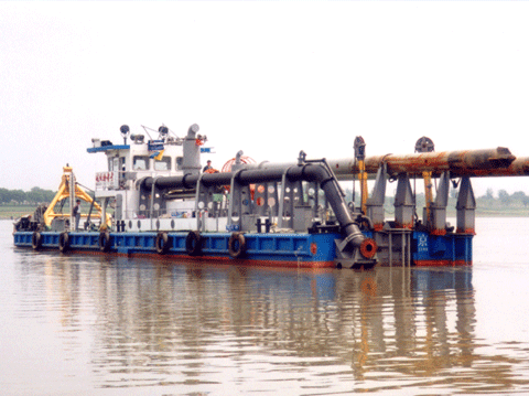 1600kw cutter suction dredger